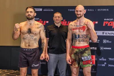 Evecon RAJU 19: sportlaste ametlik kaalumine (weigh-ins)