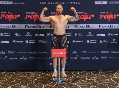 Evecon RAJU 19: sportlaste ametlik kaalumine (weigh-ins)