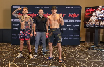 Evecon RAJU 19: sportlaste ametlik kaalumine (weigh-ins)