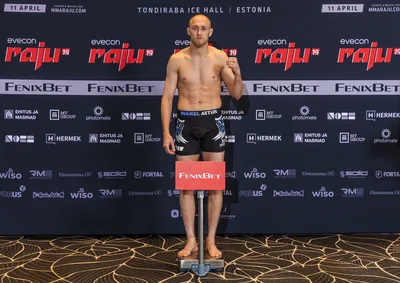 Evecon RAJU 19: sportlaste ametlik kaalumine (weigh-ins)