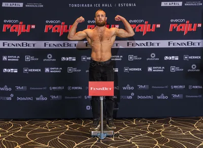 Evecon RAJU 19: sportlaste ametlik kaalumine (weigh-ins)