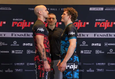 Evecon RAJU 19: sportlaste ametlik kaalumine (weigh-ins)