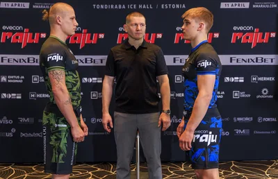 Evecon RAJU 19: sportlaste ametlik kaalumine (weigh-ins)