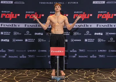 Evecon RAJU 19: sportlaste ametlik kaalumine (weigh-ins)