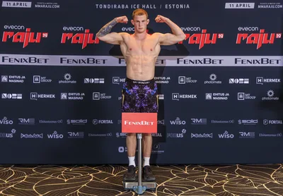 Evecon RAJU 19: sportlaste ametlik kaalumine (weigh-ins)