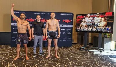 Evecon RAJU 19: sportlaste ametlik kaalumine (weigh-ins)