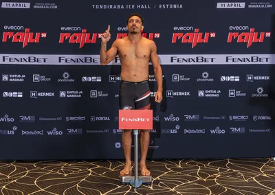 Evecon RAJU 19: sportlaste ametlik kaalumine (weigh-ins)