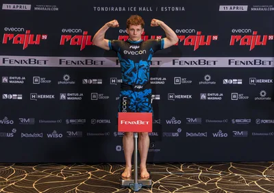 Evecon RAJU 19: sportlaste ametlik kaalumine (weigh-ins)