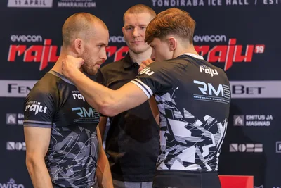 Evecon RAJU 19: sportlaste ametlik kaalumine (weigh-ins)