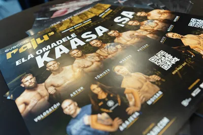 Dokumentaali „RAJU – Eesti MMA hüppelava“ esmaesitlus · Foto: Tanel Meos